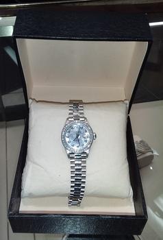 Plat Rolex w/ dia bezel 96.3g 2002 year $15000.00