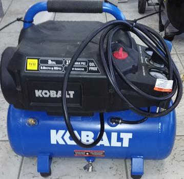 Kobalt compressor 3 gallon $120